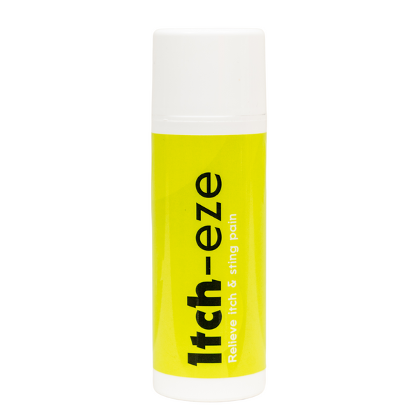Itch-eze Pain Relief Soothing Lotion for stings and bites Fast-Acting Relief When You Need It Most Volume 100mls
